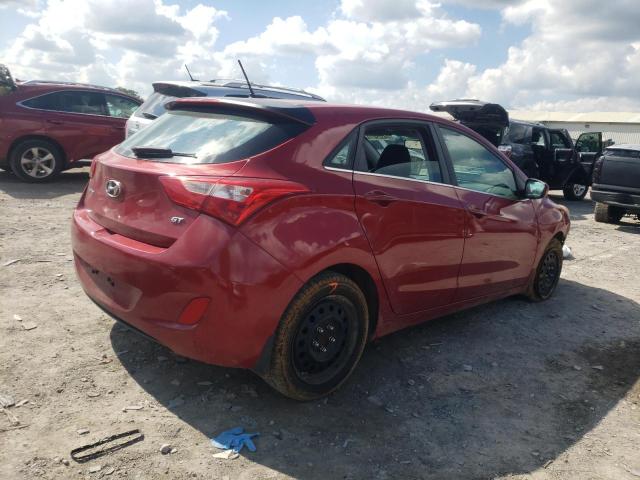 KMHD35LH1GU332230 - 2016 HYUNDAI ELANTRA GT RED photo 3