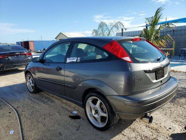 3FAFP31Z64R110213 - 2004 FORD FOCUS ZX3 GRAY photo 2