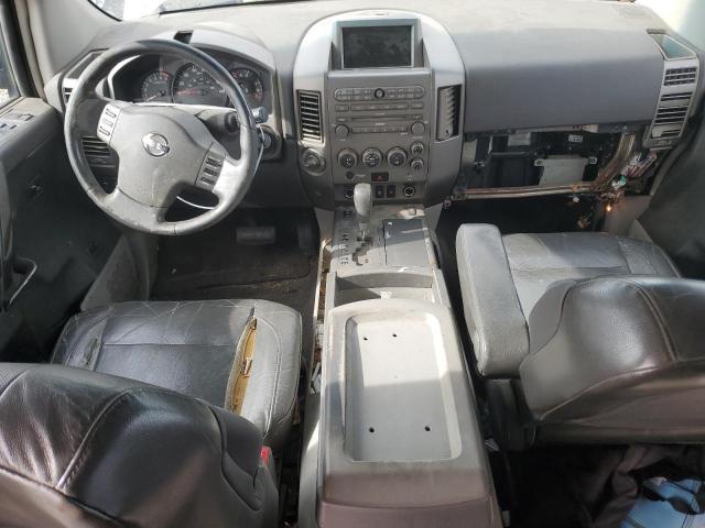 5N1AA08B54N701127 - 2004 NISSAN ARMADA SE GRAY photo 8