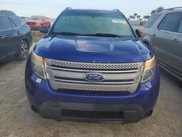 1FM5K7B84EGA85916 - 2014 FORD EXPLORER BLUE photo 5