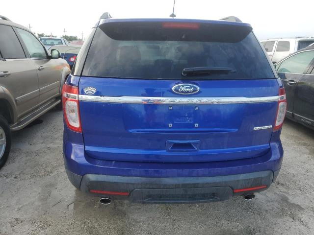 1FM5K7B84EGA85916 - 2014 FORD EXPLORER BLUE photo 6