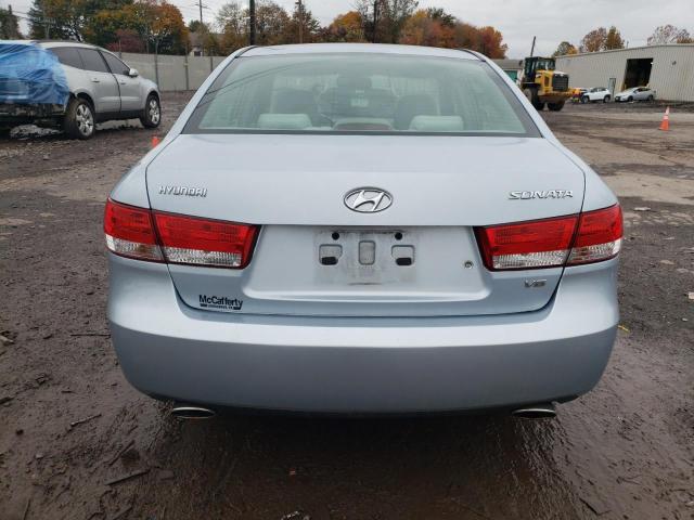 5NPEU46F77H239104 - 2007 HYUNDAI SONATA SE BLUE photo 6