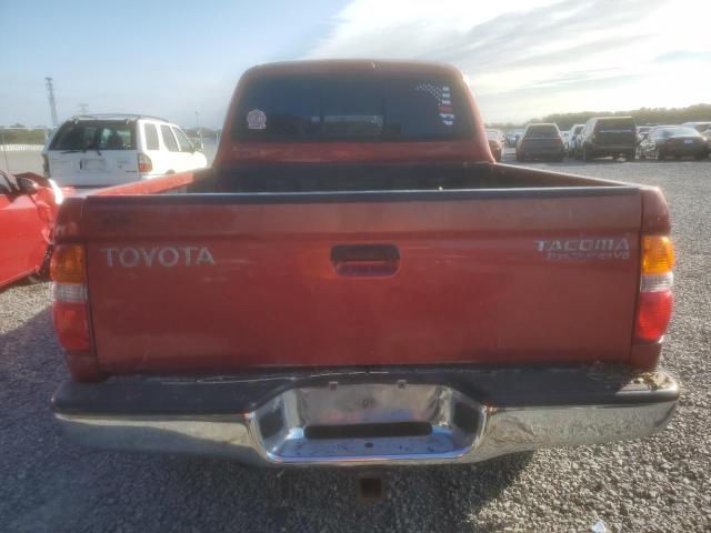 5TEGN92NX2Z076244 - 2002 TOYOTA TACOMA DOUBLE CAB PRERUNNER RED photo 6