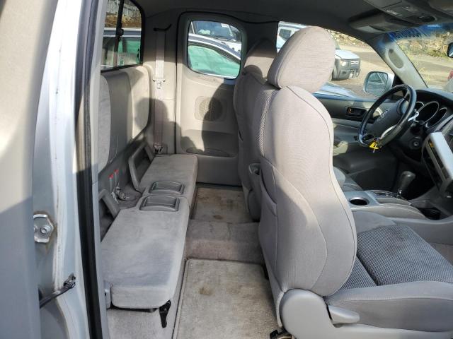 5TEUU42N25Z018884 - 2005 TOYOTA TACOMA ACCESS CAB ვერცხლისფერი ფოტო 10