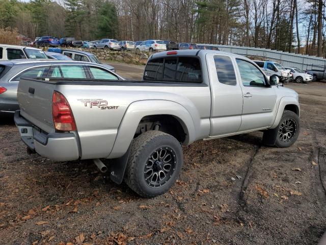 5TEUU42N25Z018884 - 2005 TOYOTA TACOMA ACCESS CAB ვერცხლისფერი ფოტო 3