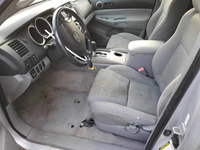 5TEUU42N25Z018884 - 2005 TOYOTA TACOMA ACCESS CAB ვერცხლისფერი ფოტო 7
