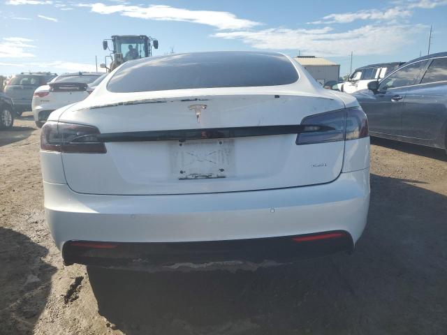 5YJSA1E66NF460216 - 2022 TESLA MODEL S თეთრი ფოტო 6