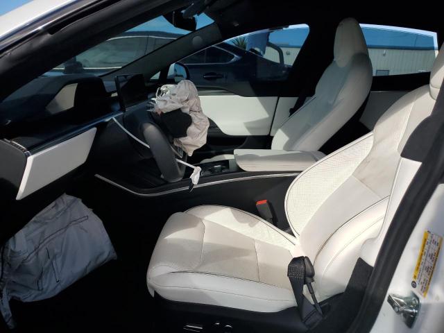 5YJSA1E66NF460216 - 2022 TESLA MODEL S თეთრი ფოტო 7