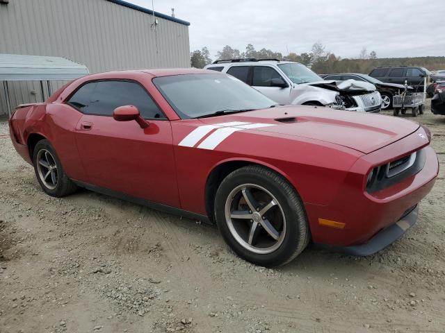 2B3CJ4DV3AH194688 - 2010 DODGE CHALLENGER SE RED photo 4