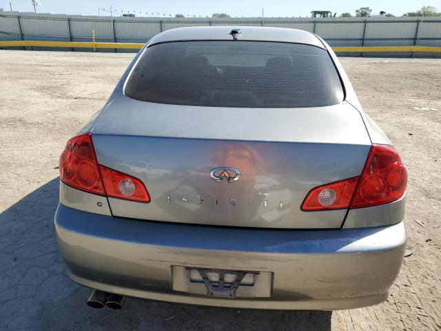 JNKCV51E65M215130 - 2005 INFINITI G35 GRAY photo 6