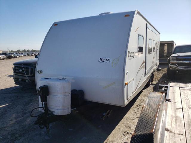 4YDT2802176410446 - 2007 KEYSTONE PASSPORT WHITE photo 2