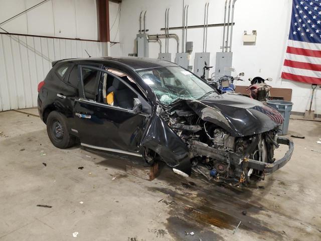 JN8AS5MV8DW645522 - 2013 NISSAN ROGUE S BLACK photo 4