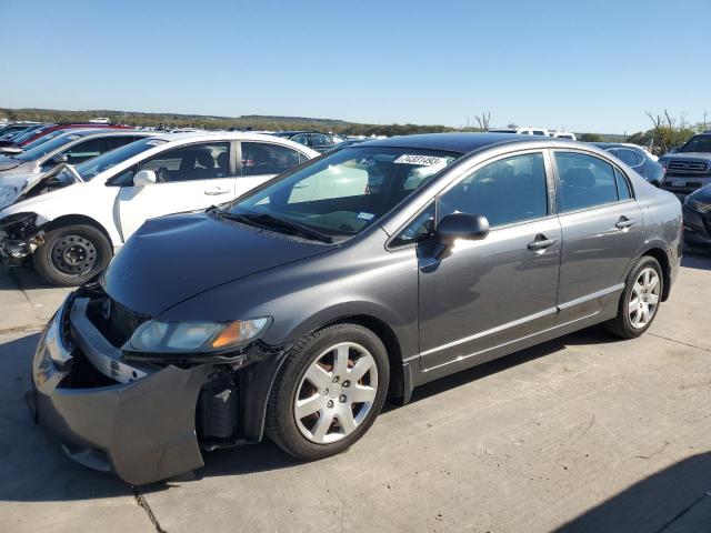 2HGFA1F5XAH327147 - 2010 HONDA CIVIC LX GRAY photo 1