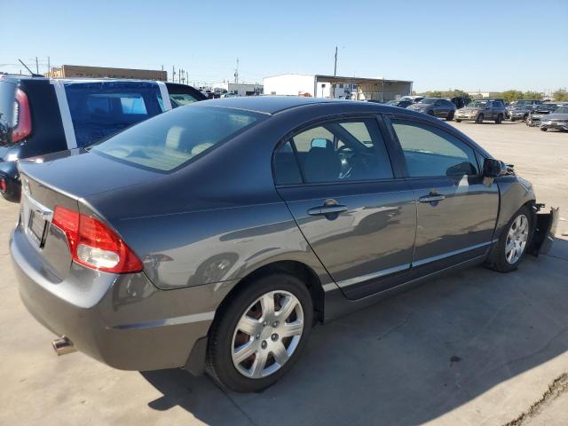 2HGFA1F5XAH327147 - 2010 HONDA CIVIC LX GRAY photo 3