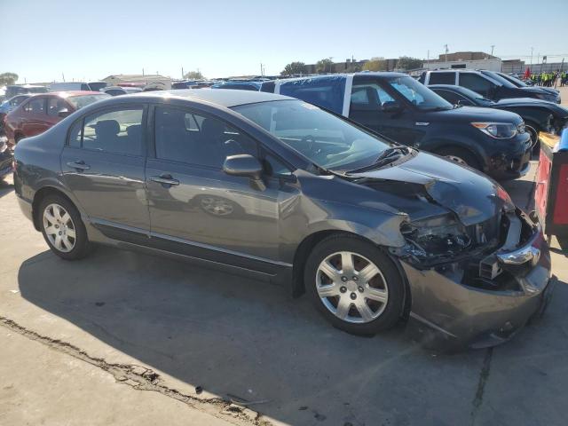 2HGFA1F5XAH327147 - 2010 HONDA CIVIC LX GRAY photo 4