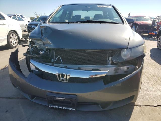 2HGFA1F5XAH327147 - 2010 HONDA CIVIC LX GRAY photo 5