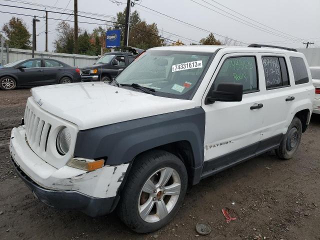 1C4NJPBB3FD328301 - 2015 JEEP PATRIOT SPORT WHITE photo 1