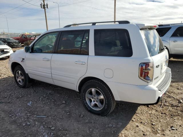 5FNYF18406B011993 - 2006 HONDA PILOT EX WHITE photo 2