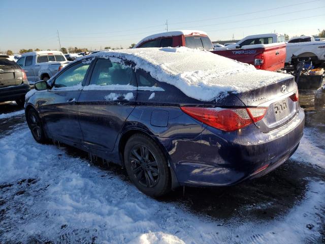 5NPEB4AC9CH498674 - 2012 HYUNDAI SONATA GLS BLUE photo 2