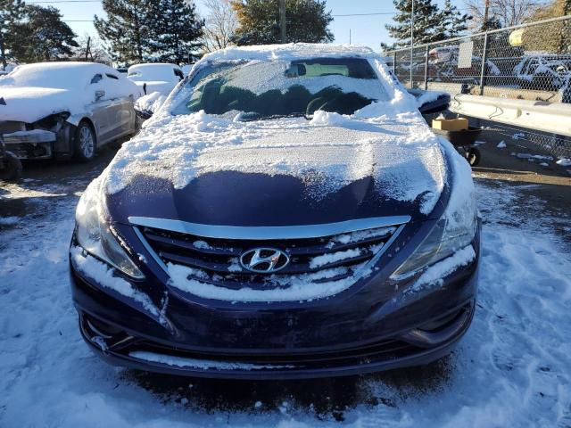 5NPEB4AC9CH498674 - 2012 HYUNDAI SONATA GLS BLUE photo 5