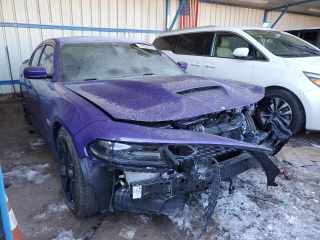 2C3CDXGJ7GH139951 - 2016 DODGE CHARGER R/T SCAT PACK PURPLE photo 4