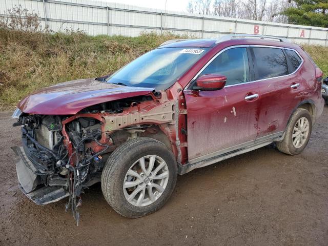 5N1AT2MV3JC777779 - 2018 NISSAN ROGUE S RED photo 1