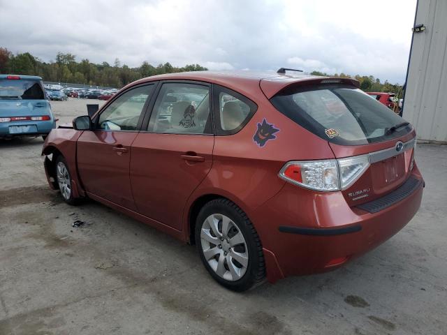 JF1GH6A65AH822279 - 2010 SUBARU IMPREZA 2.5I RED photo 2