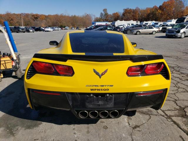1G1YB2D73E5125903 - 2014 CHEVROLET CORVETTE STINGRAY 1LT YELLOW photo 6