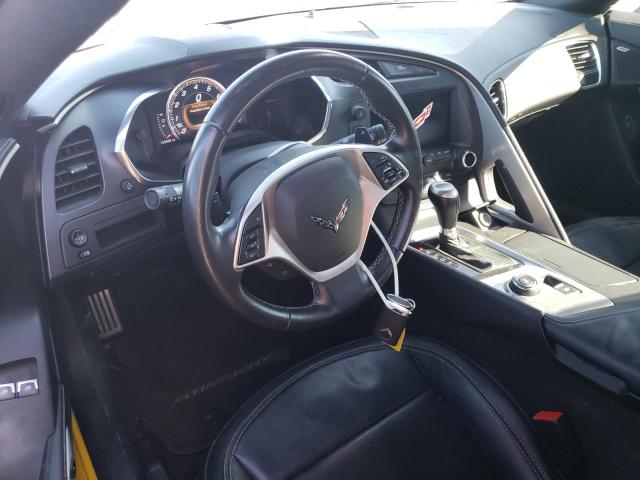 1G1YB2D73E5125903 - 2014 CHEVROLET CORVETTE STINGRAY 1LT YELLOW photo 8