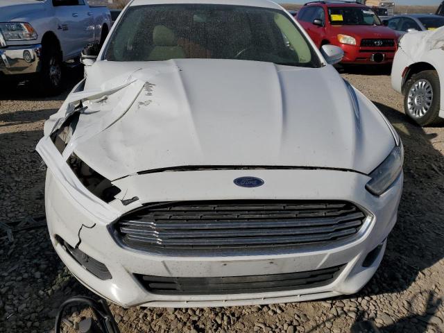 3FA6P0H96ER277662 - 2014 FORD FUSION SE WHITE photo 5