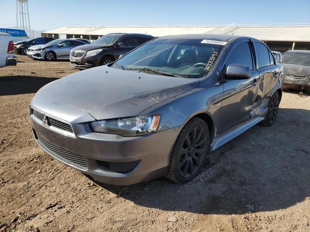 JA32U2FU6BU022470 - 2011 MITSUBISHI LANCER ES/ES SPORT GRAY photo 1