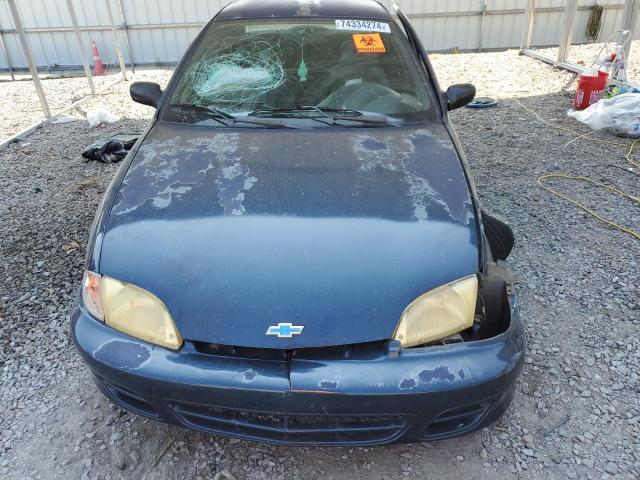 1G1JC524627165174 - 2002 CHEVROLET CAVALIER BASE BLUE photo 5