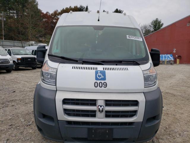 3C6TRVPGXFE504081 - 2015 RAM PROMASTER 2500 HIGH თეთრი ფოტო 5