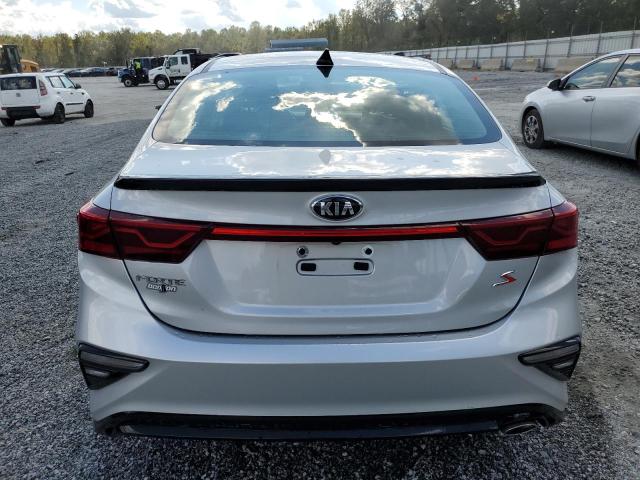 3KPF34AD9KE116155 - 2019 KIA FORTE GT LINE SILVER photo 6