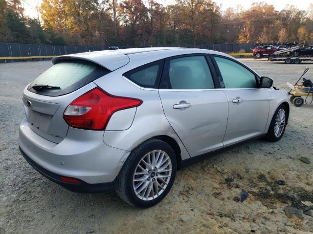 1FADP3N27DL225390 - 2013 FORD FOCUS TITANIUM SILVER photo 3