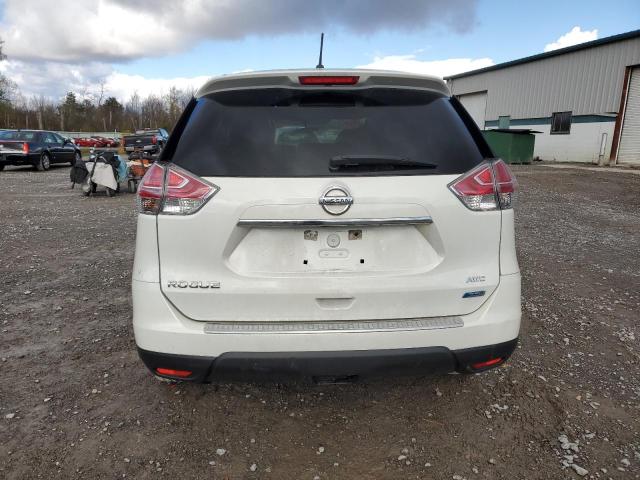 5N1AT2MK9EC865246 - 2014 NISSAN ROGUE S WHITE photo 6