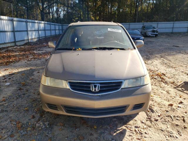 5FNRL18044B119721 - 2004 HONDA ODYSSEY EXL GOLD photo 5