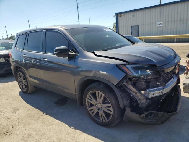 5FNYF7H56MB001400 - 2021 HONDA PASSPORT EXL GRAY photo 4