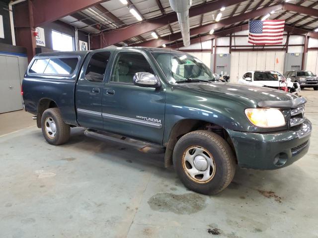 5TBBT441X5S462167 - 2005 TOYOTA TUNDRA ACCESS CAB SR5 GREEN photo 4