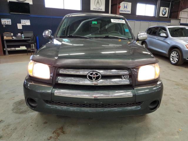 5TBBT441X5S462167 - 2005 TOYOTA TUNDRA ACCESS CAB SR5 GREEN photo 5