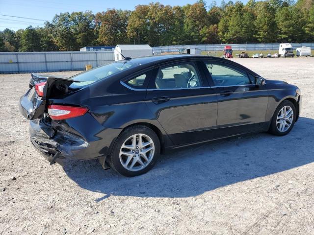 3FA6P0H7XER273242 - 2014 FORD FUSION SE BLACK photo 3