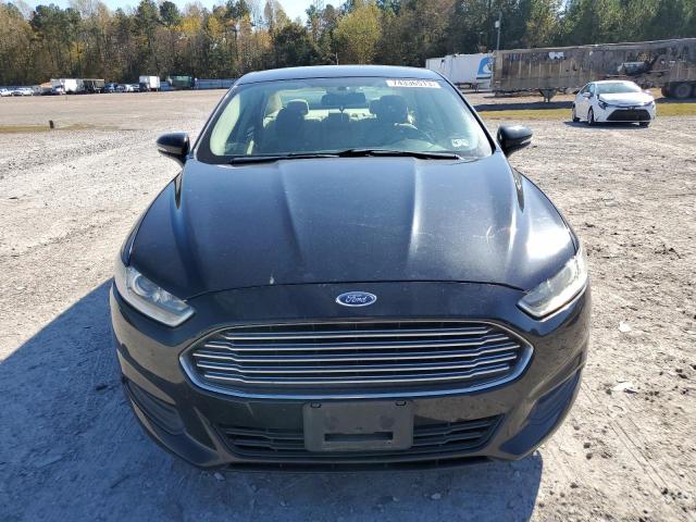 3FA6P0H7XER273242 - 2014 FORD FUSION SE BLACK photo 5