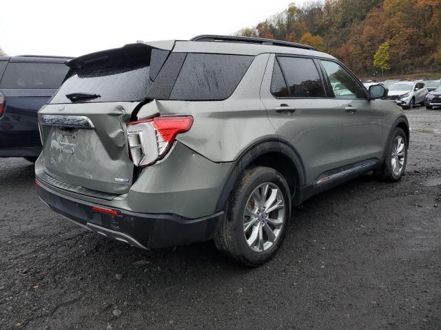 1FMSK8DH8LGC17840 - 2020 FORD EXPLORER XLT SILVER photo 3