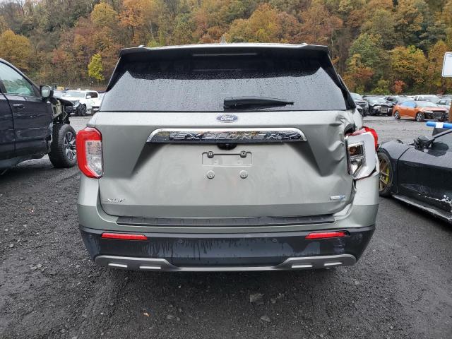 1FMSK8DH8LGC17840 - 2020 FORD EXPLORER XLT SILVER photo 6