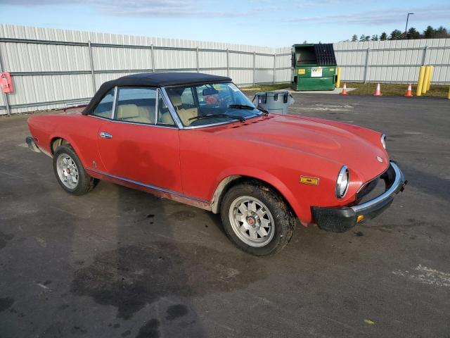 ZFAAS00B5C5003720 - 1982 FIAT 124 SPIDER RED photo 4