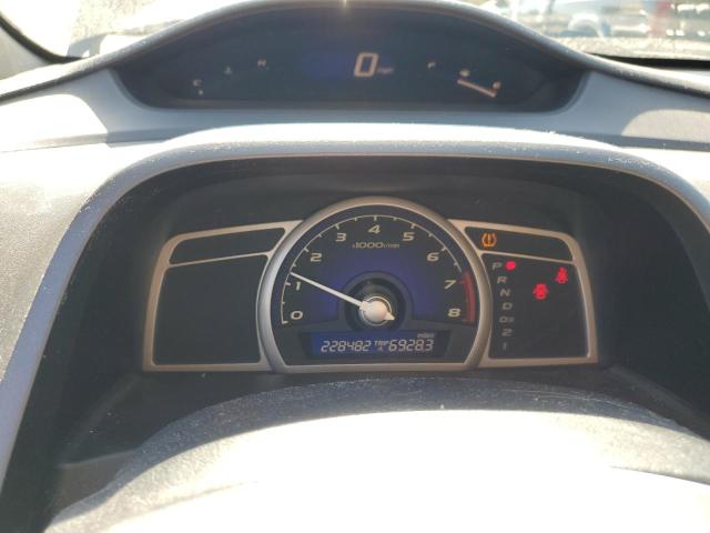 2HGFA16959H337650 - 2009 HONDA CIVIC EXL ნაცრისფერი ფოტო 9