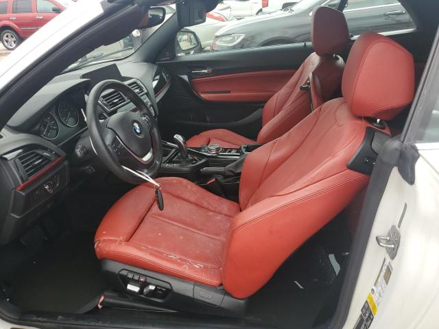 WBA1L9C51GV324317 - 2016 BMW 228 XI SULEV WHITE photo 7