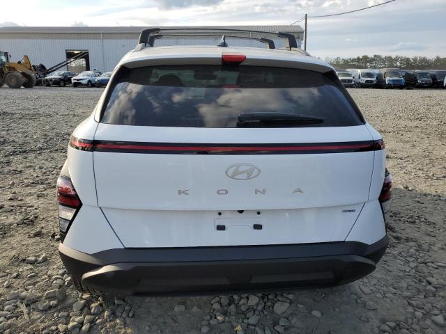 KM8HCCAB3RU175906 - 2024 HYUNDAI KONA SEL WHITE photo 6