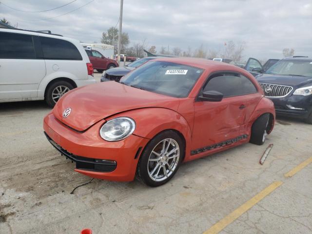 3VWJ17AT0GM636084 - 2016 VOLKSWAGEN BEETLE SE ORANGE photo 1