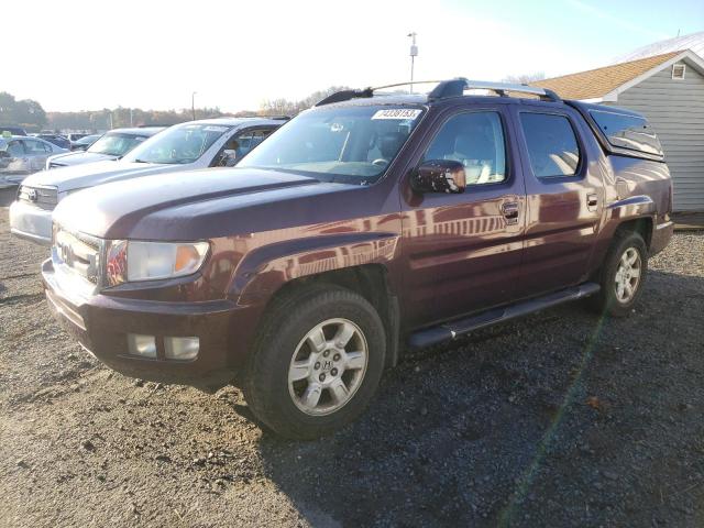 5FPYK1F50BB004602 - 2011 HONDA RIDGELINE RTL BURGUNDY photo 1